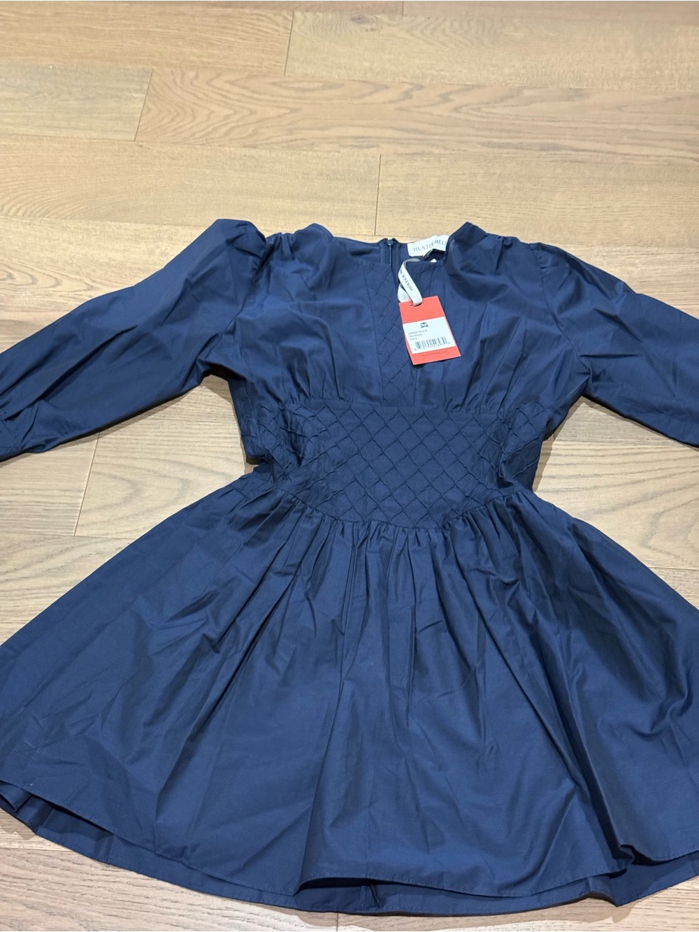 Hunter Bell Siri navy Dress NWT